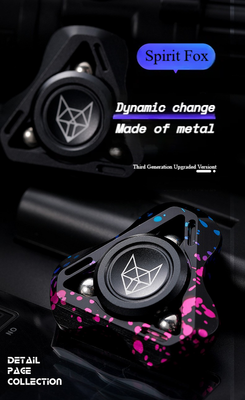 Spirit Fox EDC Spinner β Creative Stress Relief Hand Toy
