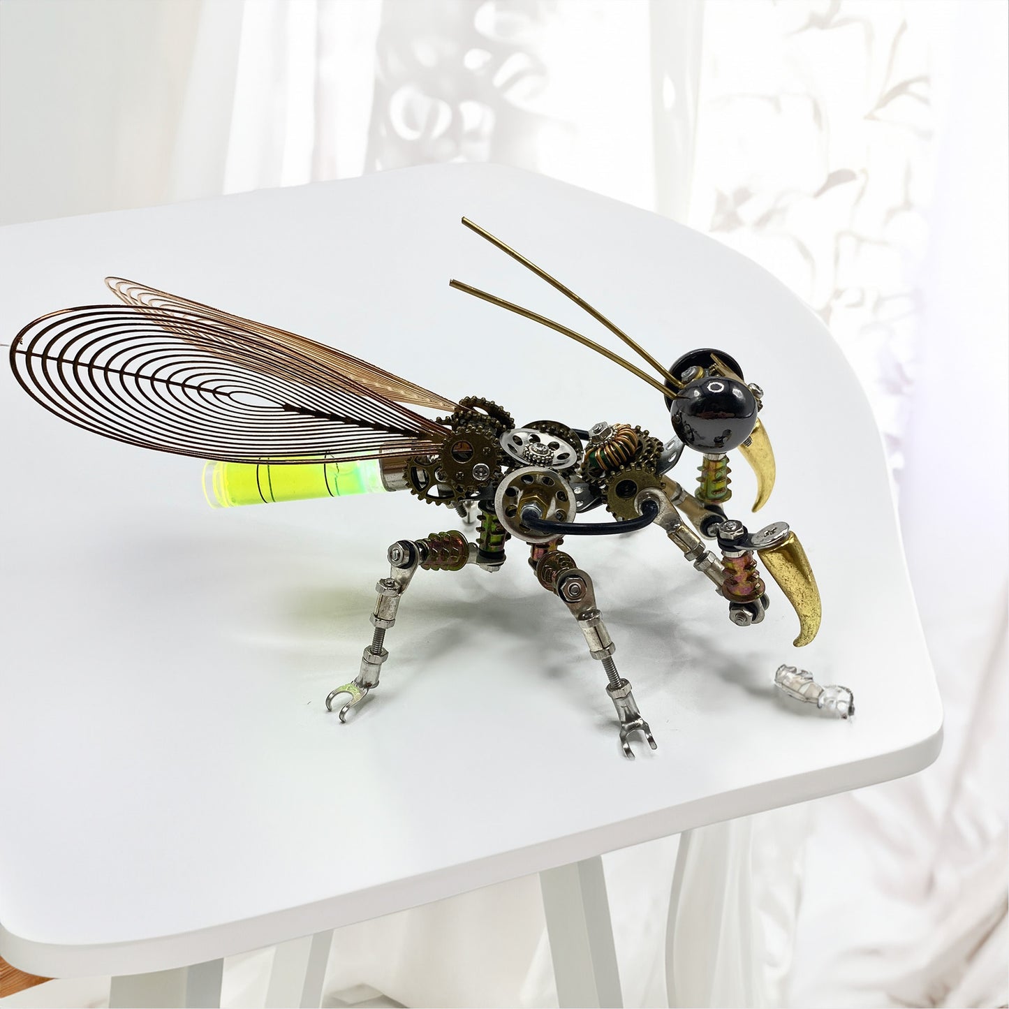 Punk Mechanical Insect Luminous Mantis Color DIY