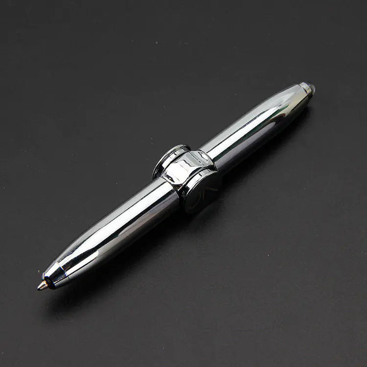 Multifunctional Fidget Spinner Pen with LED Light