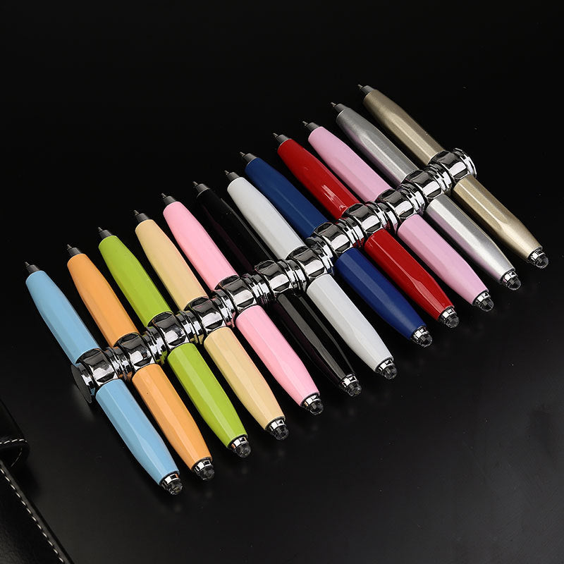 Multifunctional Fidget Spinner Pen with LED Light