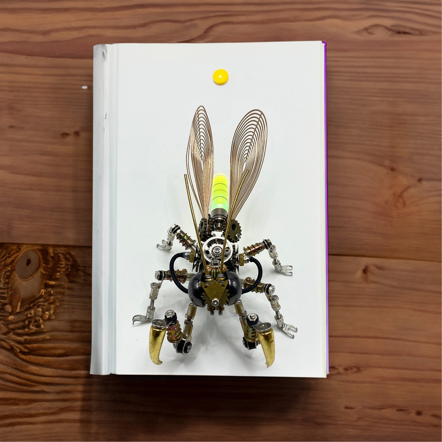 Punk Mechanical Insect Luminous Mantis Color DIY