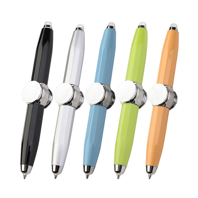 Multifunctional Fidget Spinner Pen with LED Light