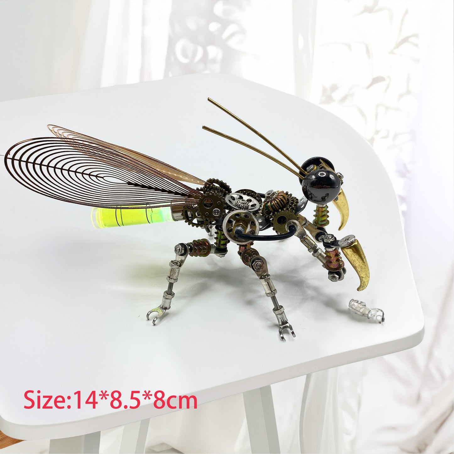 Punk Mechanical Insect Luminous Mantis Color DIY
