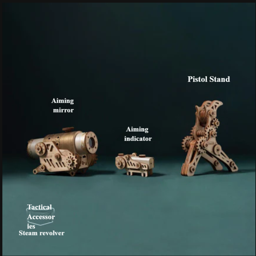 Mechanical decompression punk revolver