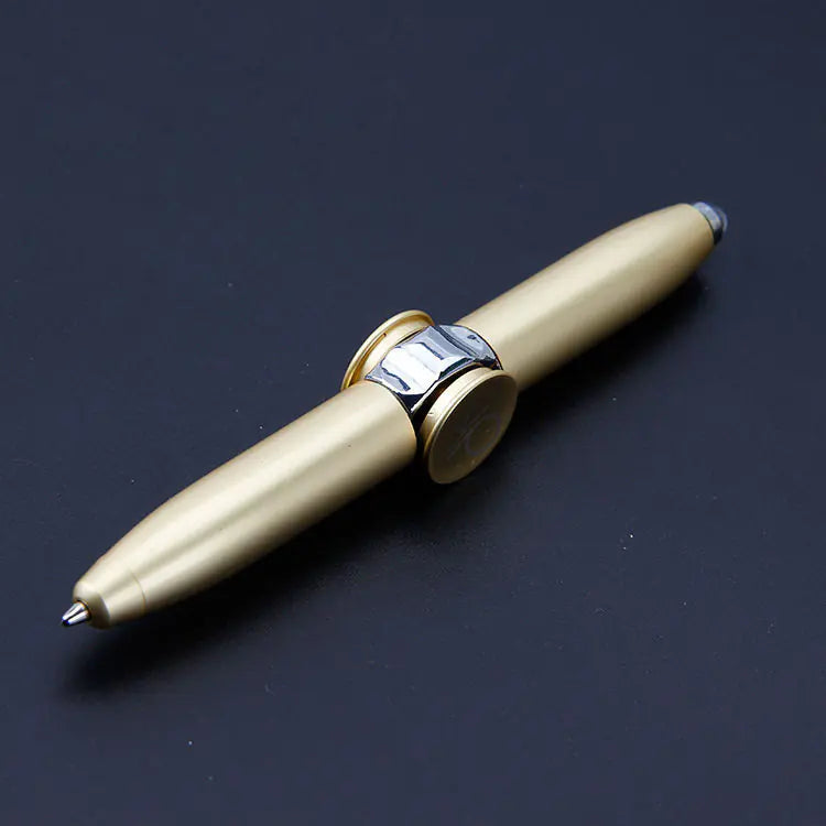 Multifunctional Fidget Spinner Pen with LED Light