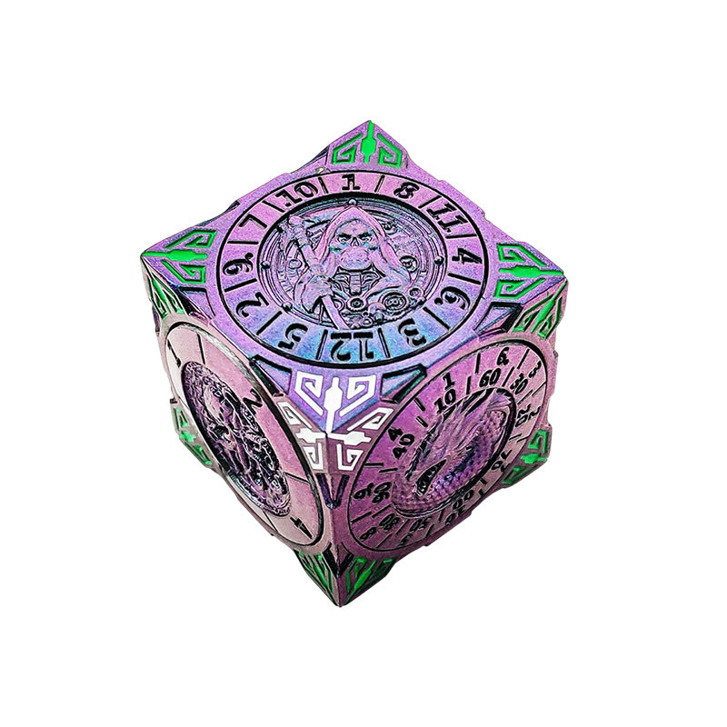 New DND Fidget Spinner DICE: 7-in-1 Metal DND Dice Cube