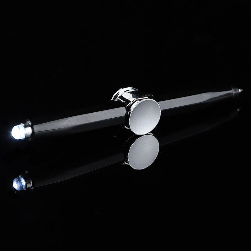Multifunctional Fidget Spinner Pen with LED Light
