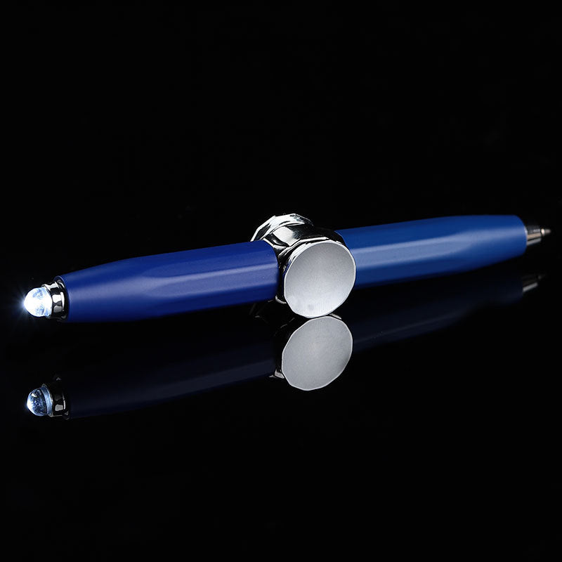 Multifunctional Fidget Spinner Pen with LED Light