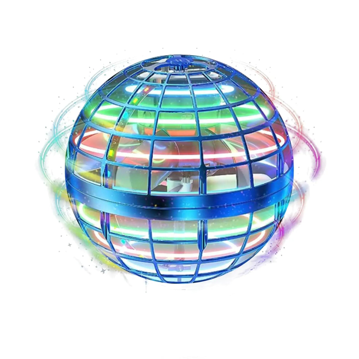Galaxy Ball 2024 LED flying spinner toy with vibrant lights, perfect for kids and adults as a fidget spinner.