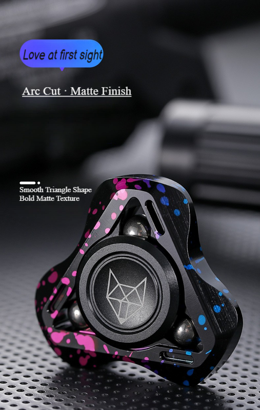 Spirit Fox EDC Spinner – Creative Stress Relief Hand Toy