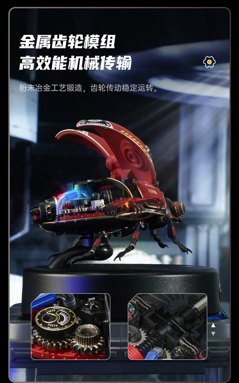 DIY three-dimensional puzzle model of Ruotai Ruoke Beetle