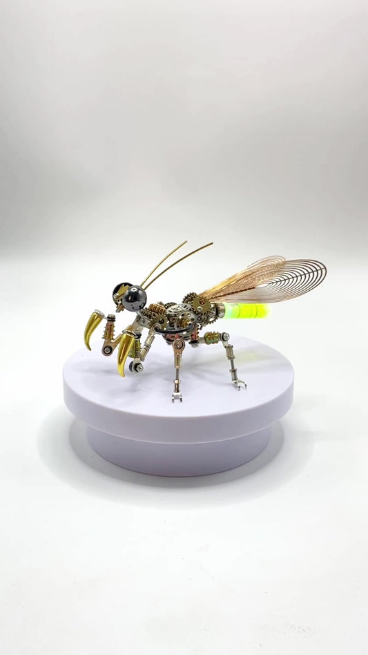 Punk Mechanical Insect Luminous Mantis Color DIY