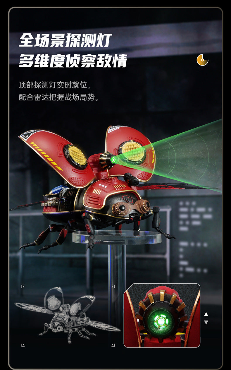 DIY three-dimensional puzzle model of Ruotai Ruoke Beetle