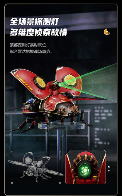 DIY three-dimensional puzzle model of Ruotai Ruoke Beetle