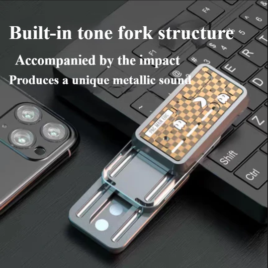 Eating beans（Magnetic push-pull tuning fork decompression toy）