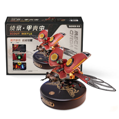 DIY three-dimensional puzzle model of Ruotai Ruoke Beetle
