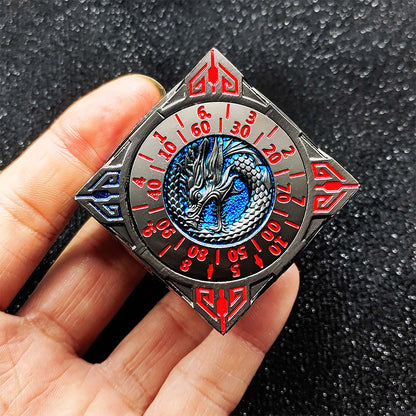 New DND Fidget Spinner DICE: 7-in-1 Metal DND Dice Cube