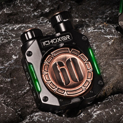 Yuwu edc-twin linkage push card fingertip gyroscope snap coin metal handle decompression adult edc toys