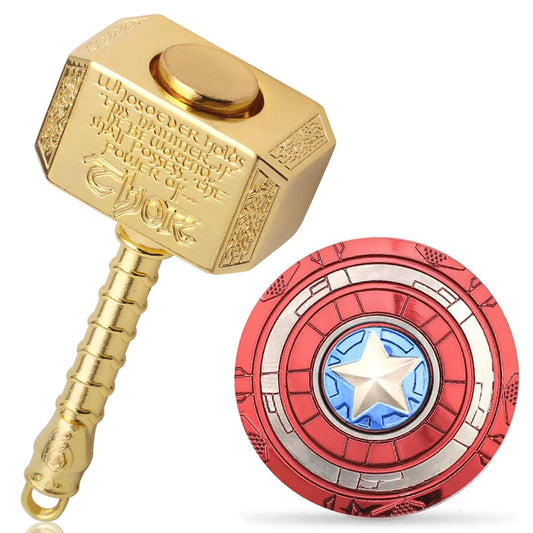 Hammer Star Spinner — Metal Fidget Toy